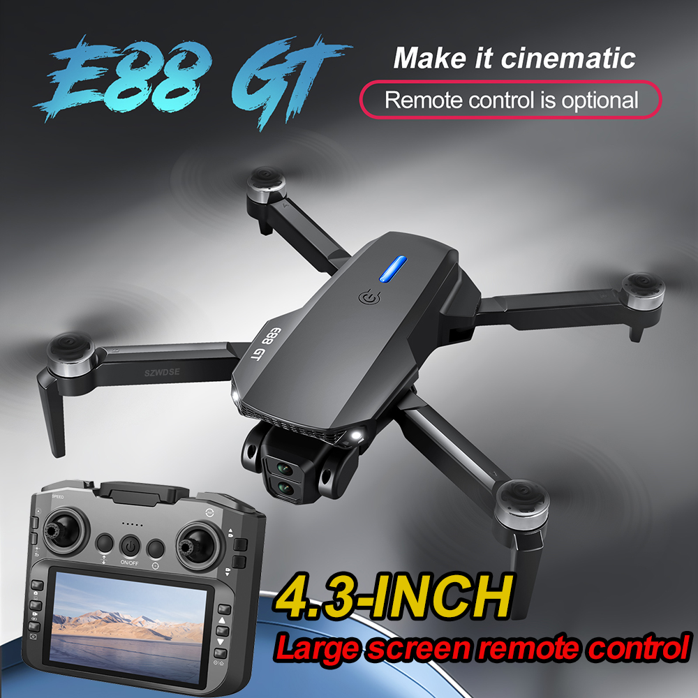 Drone Camera Professional - NUOVO Drone E88GT con Posizionamento Ottico,