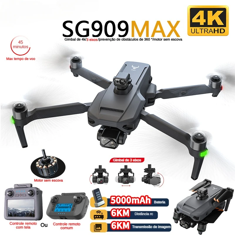 Drone Camera Professional - ZLL SG909 SG909MAX Drone professionale con