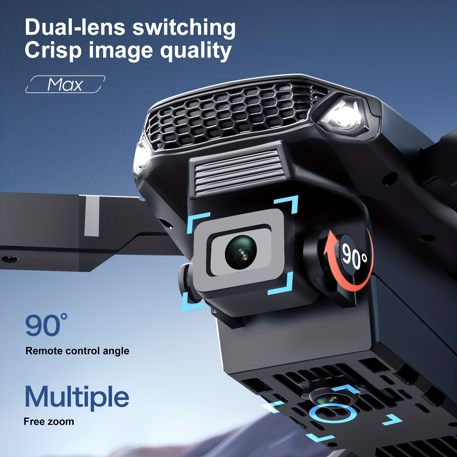 Drone Pieghevole E88 PRO MAX 2 - Drone Camera Professional recensione e prezzo