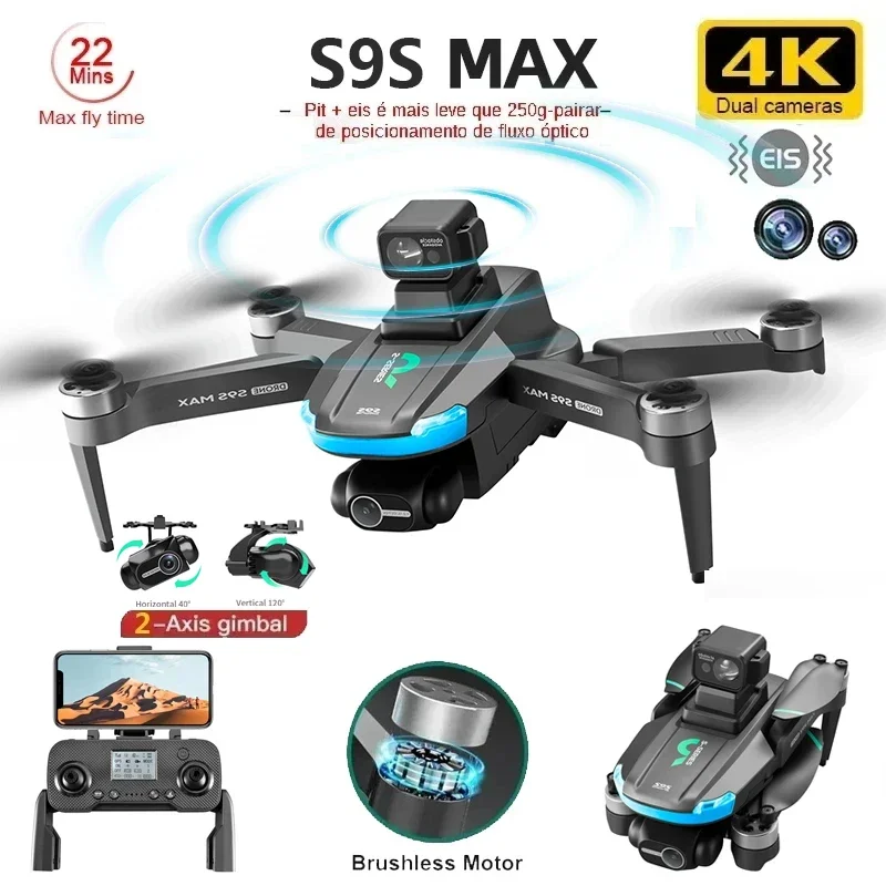 NUOVO S9S MAX MINI Drone 4K 2  - Drone Camera Hd recensione e prezzo