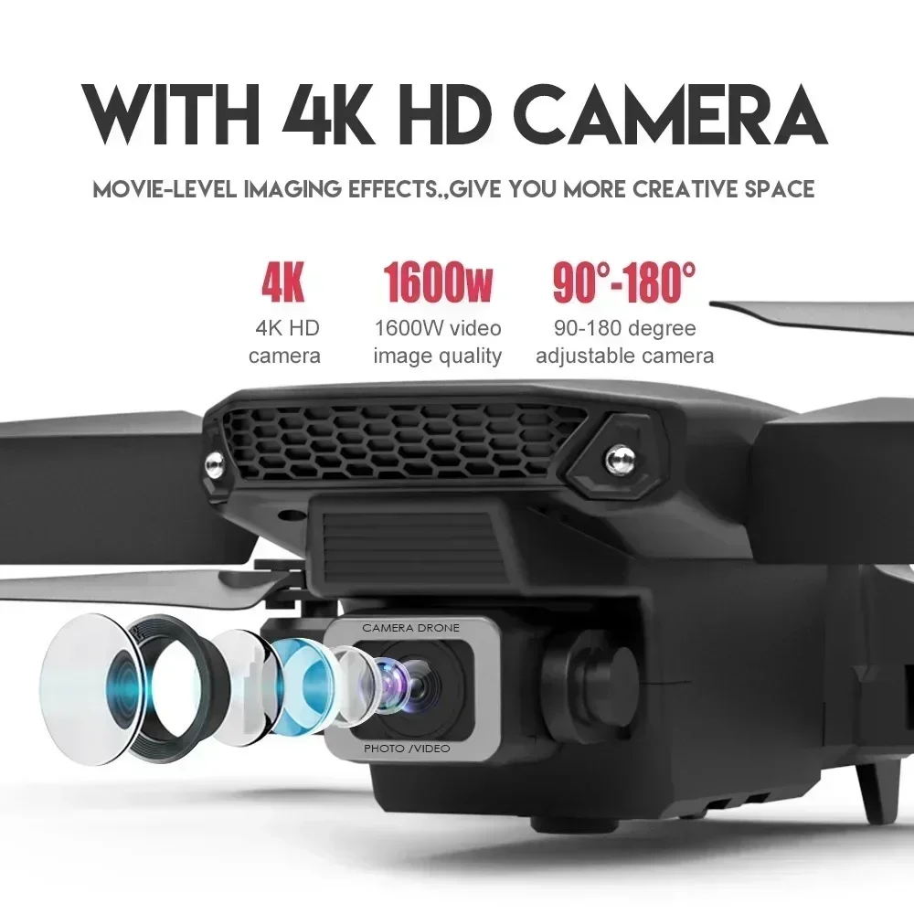 E88 Pro WIFI FPV Drone grandan - Drone Camera Professional recensione e prezzo